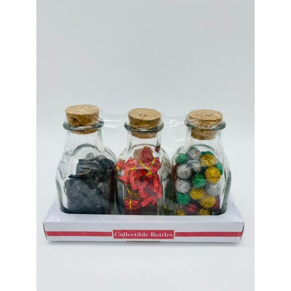 Target Bullseye Christmas Mini Bottle Filled Ornaments - Picture 1 of 1